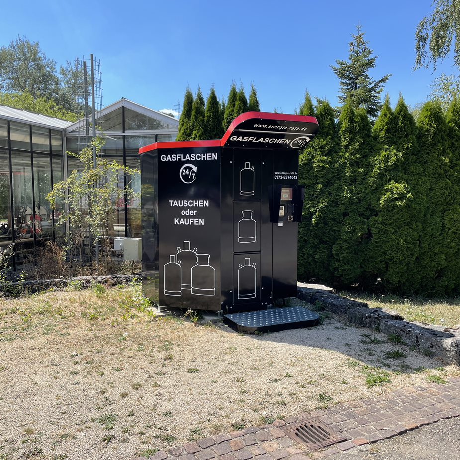 Gasflaschen 24/7 – Hüttlingen – Automat