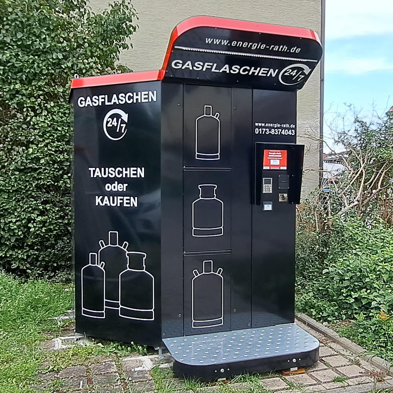 Gasflaschen 24/7 – Schrozberg – Automat